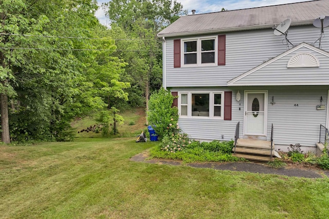 44A Windham Rd, Hudson, NH 03051 - view of front of home with a front yard