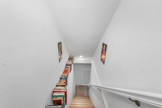 44A Windham Rd, Hudson, NH 03051 - stairs featuring recessed lighting and wood finished floors