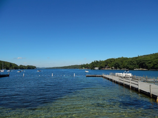 33 Newbury Heights Rd, Newbury, NH 03255 - dock with a water view and a wooded view