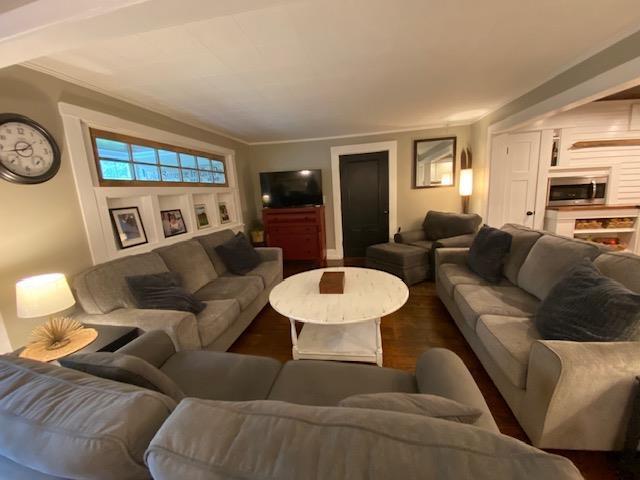 33 Newbury Heights Rd, Newbury, NH 03255 - living area featuring wood finished floors