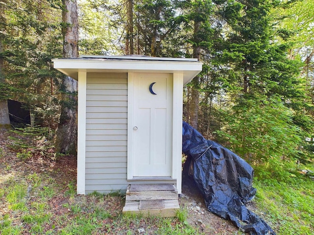 312 Roy Rd, Stewartstown, NH 03576 - view of shed featuring entry steps