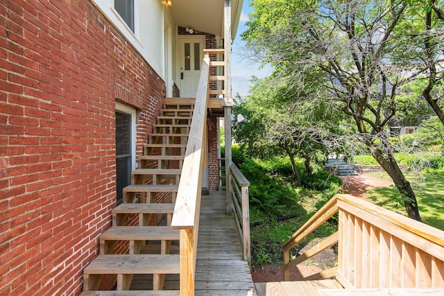 89 College St Unit A-2, Burlington, VT 05401 - view of stairway