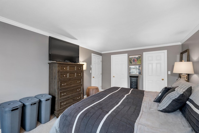 55 Trask Side Rd, Alton, NH 03810 - bedroom featuring ornamental molding
