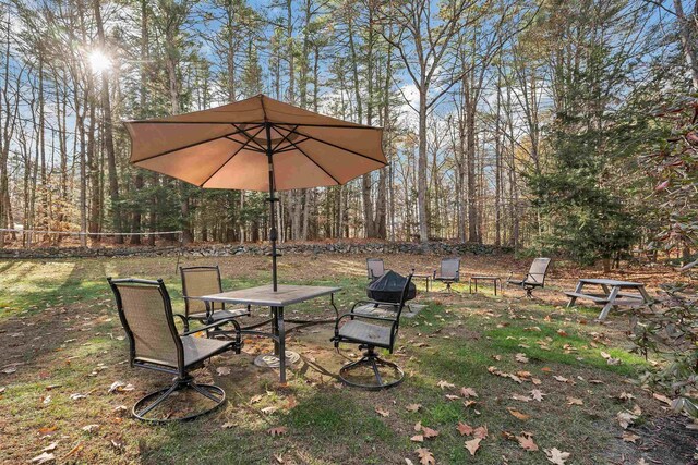 55 Trask Side Rd, Alton, NH 03810 - view of yard