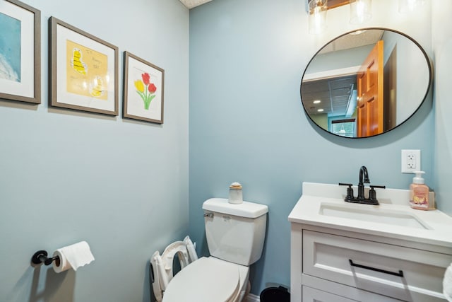 183 Summer St, Newport, NH 03773 - bathroom with toilet and vanity