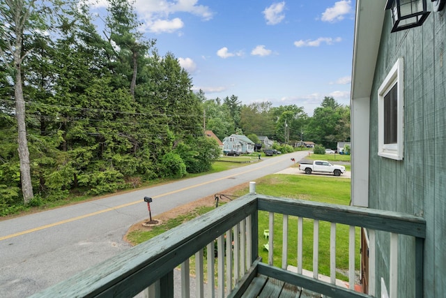 183 Summer St, Newport, NH 03773 - balcony featuring view of scattered trees