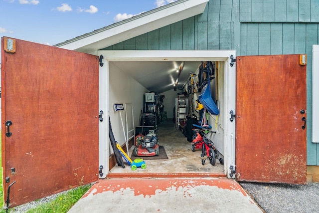 183 Summer St, Newport, NH 03773 - garage featuring driveway