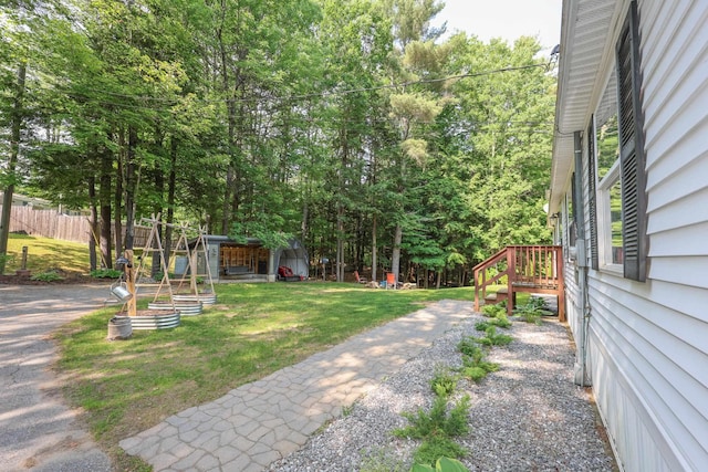 44 Hoit Mill Rd, Weare, NH 03281 - view of yard