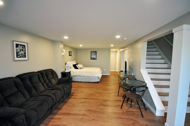 17 Village W Dr Unit 11, Bristol, NH 03222 - bedroom featuring recessed lighting and wood finished floors