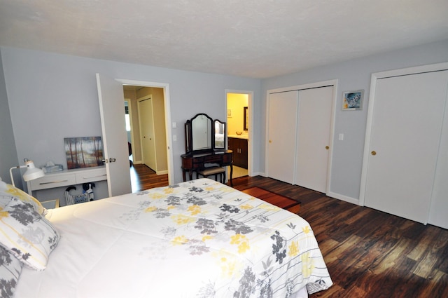 17 Village W Dr Unit 11, Bristol, NH 03222 - bedroom featuring wood finished floors and multiple closets