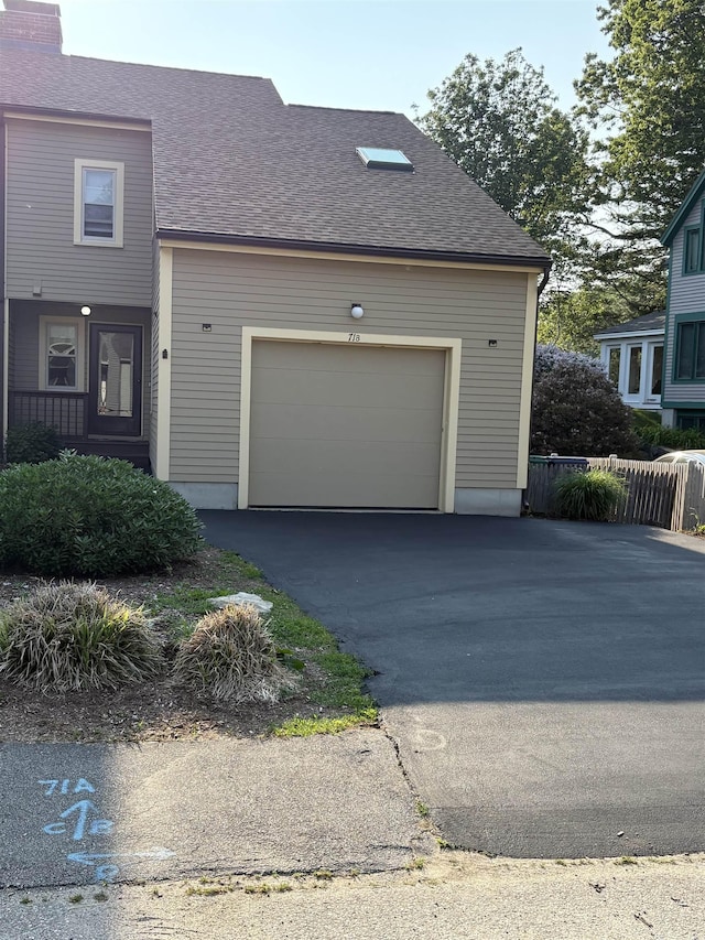 71 Esker Rd Unit B, Hampton, NH 03842 - garage with driveway