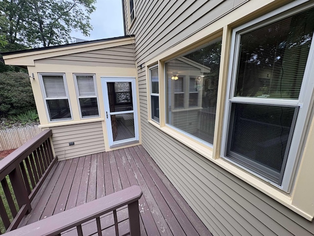 71 Esker Rd Unit B, Hampton, NH 03842 - view of wooden deck