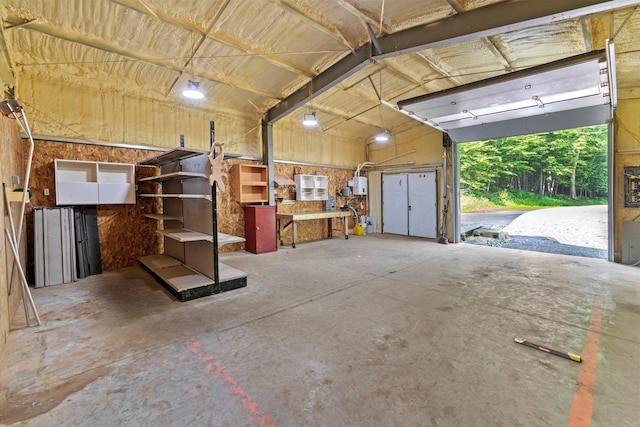 592 Old Bristol Rd, New Hampton, NH 03256 - view of garage