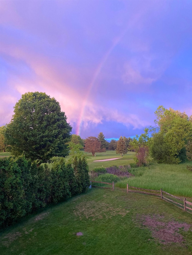 236 Lefebvre Ln, Williston, VT 05495 - view of yard at dusk