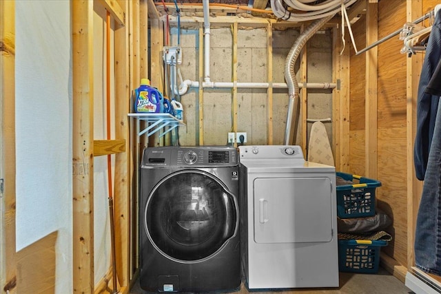 27 Hidden View Rd, Underhill, VT 05489 - laundry area featuring washer and clothes dryer
