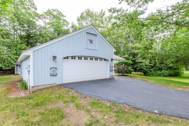 11 Penny Ln, Laconia, NH 03246 - detached garage with view of scattered trees