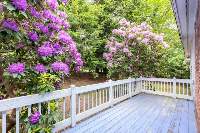 11 Penny Ln, Laconia, NH 03246 - view of wooden deck