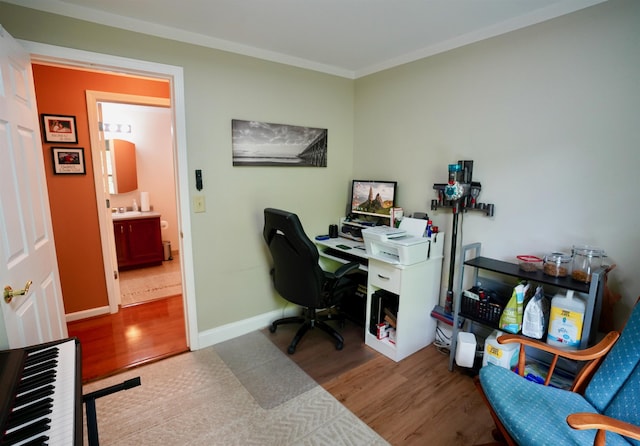 89 Eastern Ave Unit 306, Manchester, NH 03104 - office space with wood finished floors and crown molding