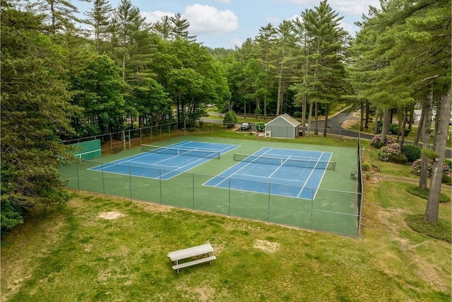 36 Circle Dr # 3, Ashland, NH 03217 - view of tennis court