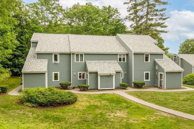 36 Circle Dr # 3, Ashland, NH 03217 - view of front of property featuring roof with shingles and a front lawn