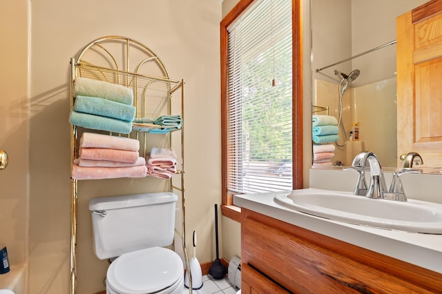 48 Merriman Forest Rd, Bartlett, NH 03812 - full bathroom featuring vanity, a shower, tile patterned flooring, and baseboard heating