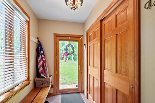 48 Merriman Forest Rd, Bartlett, NH 03812 - doorway featuring light tile patterned flooring