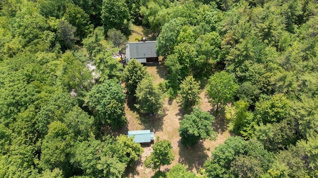 59 Ossipee Mountain Rd, Ossipee, NH 03814 - aerial view of property's location with a forest