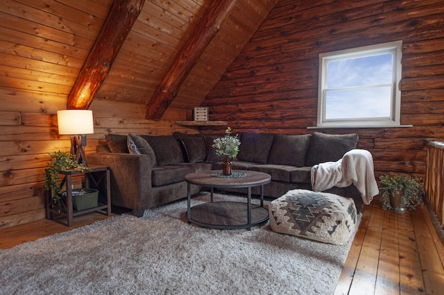 59 Ossipee Mountain Rd, Ossipee, NH 03814 - living room with wooden ceiling and wood-type flooring