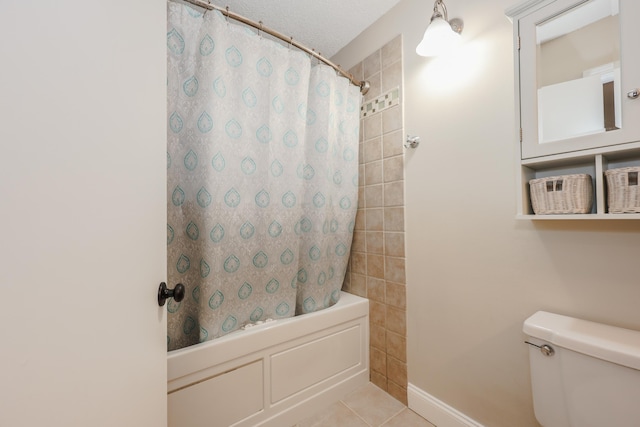 120 Fisherville Rd Unit 8, Concord, NH 03303 - bathroom featuring shower / bath combo with shower curtain and tile patterned flooring