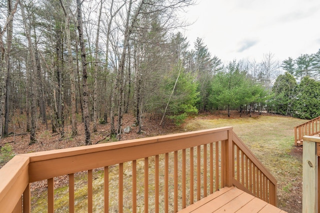 9 Old Nashua Rd Unit B-1, Amherst, NH 03031 - deck featuring a lawn