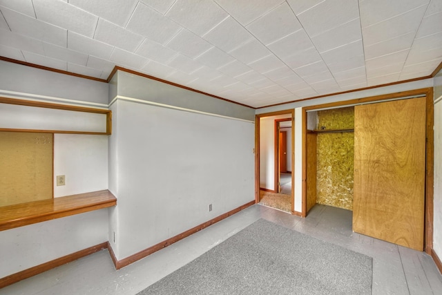 14 W Court Rd, Sunapee, NH 03782 - unfurnished bedroom with crown molding