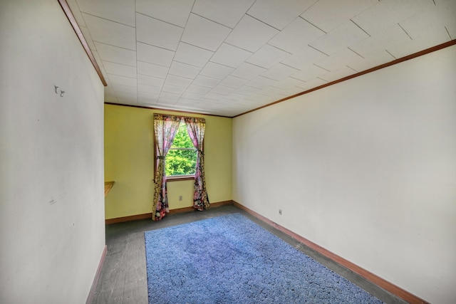 14 W Court Rd, Sunapee, NH 03782 - empty room with crown molding and wood finished floors