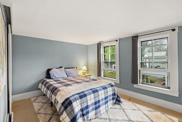 163B Locust St, Dover, NH 03820 - bedroom with ornamental molding and baseboards