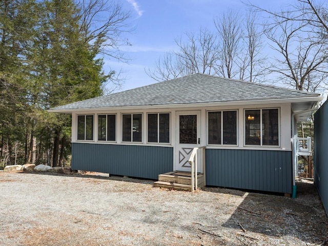 7 Reservoir Rd, Otis, MA 01253 - view of front of house featuring a shingled roof
