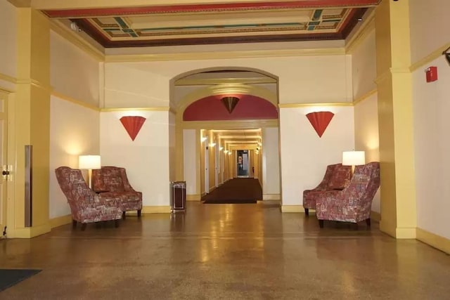 131 Main St Unit 308, Burlington, VT 05401 - community lobby with a high ceiling and ornamental molding