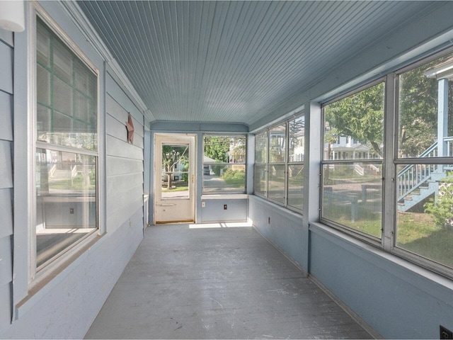 159 Loomis St, Burlington, VT 05401 - view of unfurnished sunroom