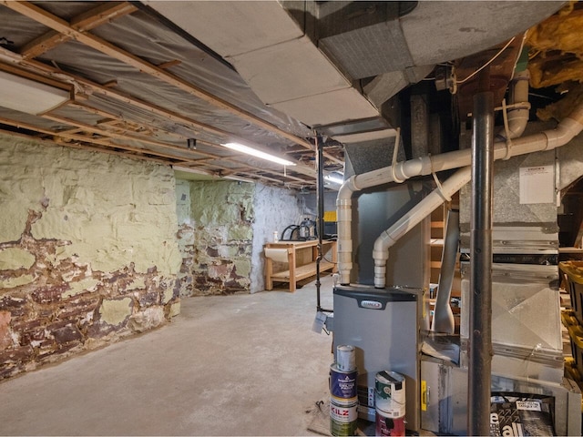 159 Loomis St, Burlington, VT 05401 - view of unfinished basement