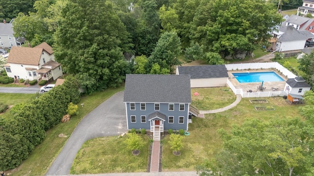 5 Turnpike St, Pembroke, NH 03275 - drone / aerial view of a pool area