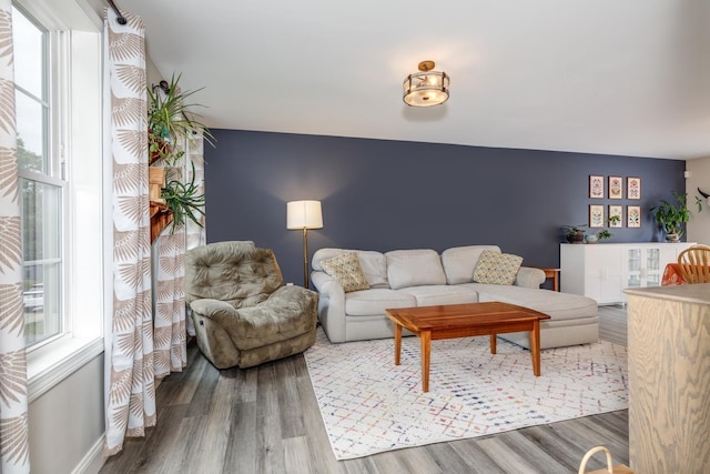 5 Turnpike St, Pembroke, NH 03275 - living room with plenty of natural light and wood finished floors