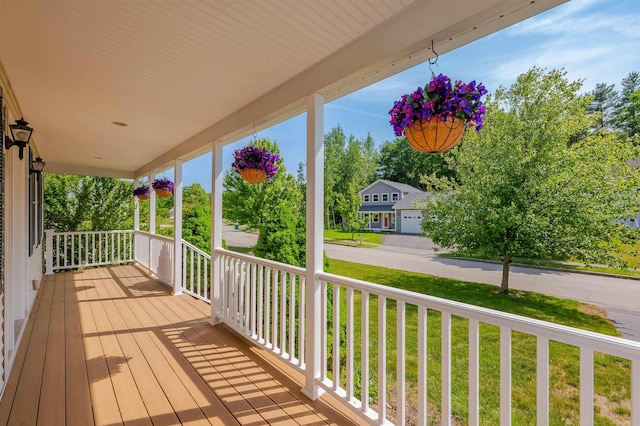 20 Brenda Ln, Rochester, NH 03867 - wooden porch with a lawn