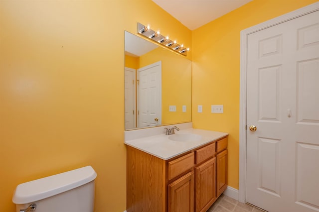 20 Brenda Ln, Rochester, NH 03867 - half bath with vanity and tile patterned flooring