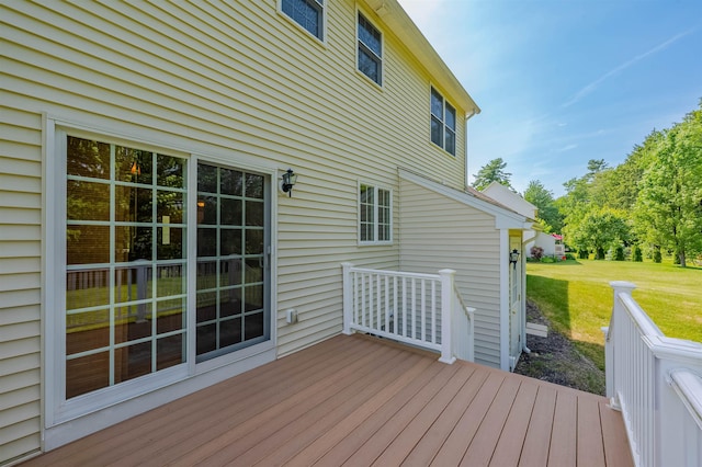 20 Brenda Ln, Rochester, NH 03867 - wooden terrace featuring a lawn