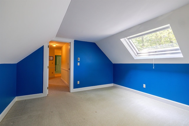 4 Spaulding St, Concord, NH 03301 - bonus room with lofted ceiling, carpet floors, and a skylight