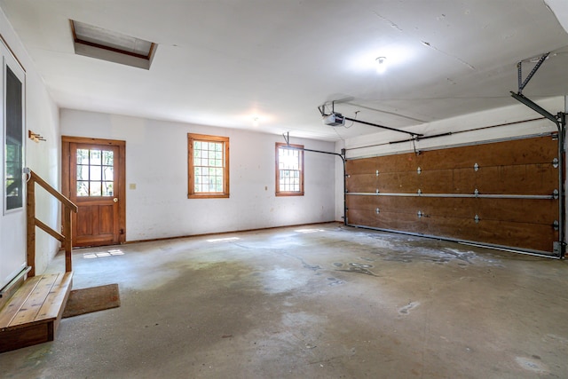 4 Spaulding St, Concord, NH 03301 - garage featuring a garage door opener