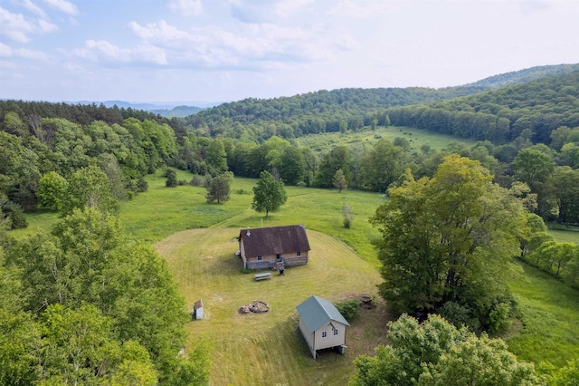 28 New Brighton Hill Rd, Tunbridge, VT 05077 - view of rural area featuring a heavily wooded area