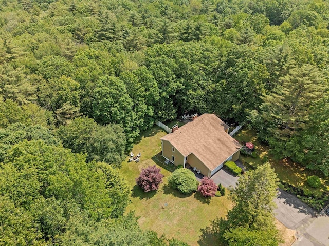 13 Judith Dr, Concord, NH 03301 - view from above of property with a forest