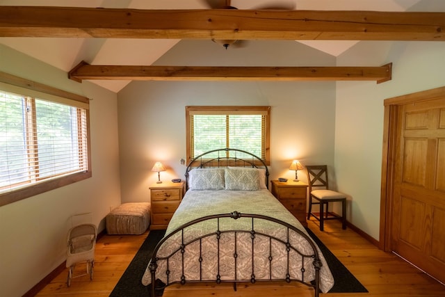 14 Mountain Ridge Rd, Ossipee, NH 03814 - bedroom with light wood-style floors and baseboards