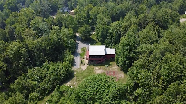 14 Mountain Ridge Rd, Ossipee, NH 03814 - view of property location featuring a heavily wooded area