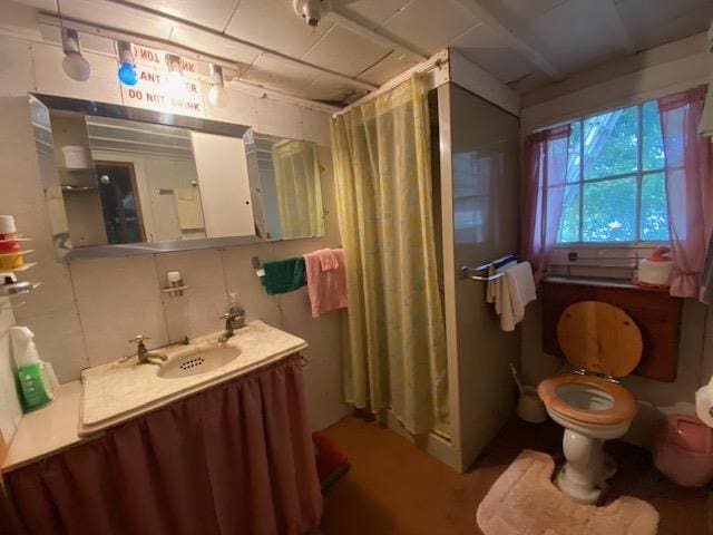 126 Crescent Lake Rd, Acworth, NH 03601 - full bath featuring toilet and vanity