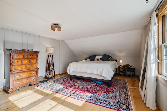 103 Potash Hill Rd, Tunbridge, VT 05077 - bedroom with light wood finished floors and lofted ceiling